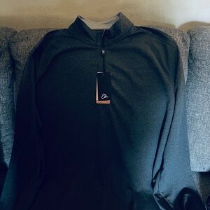 Grey Quarter-Zip Pullover